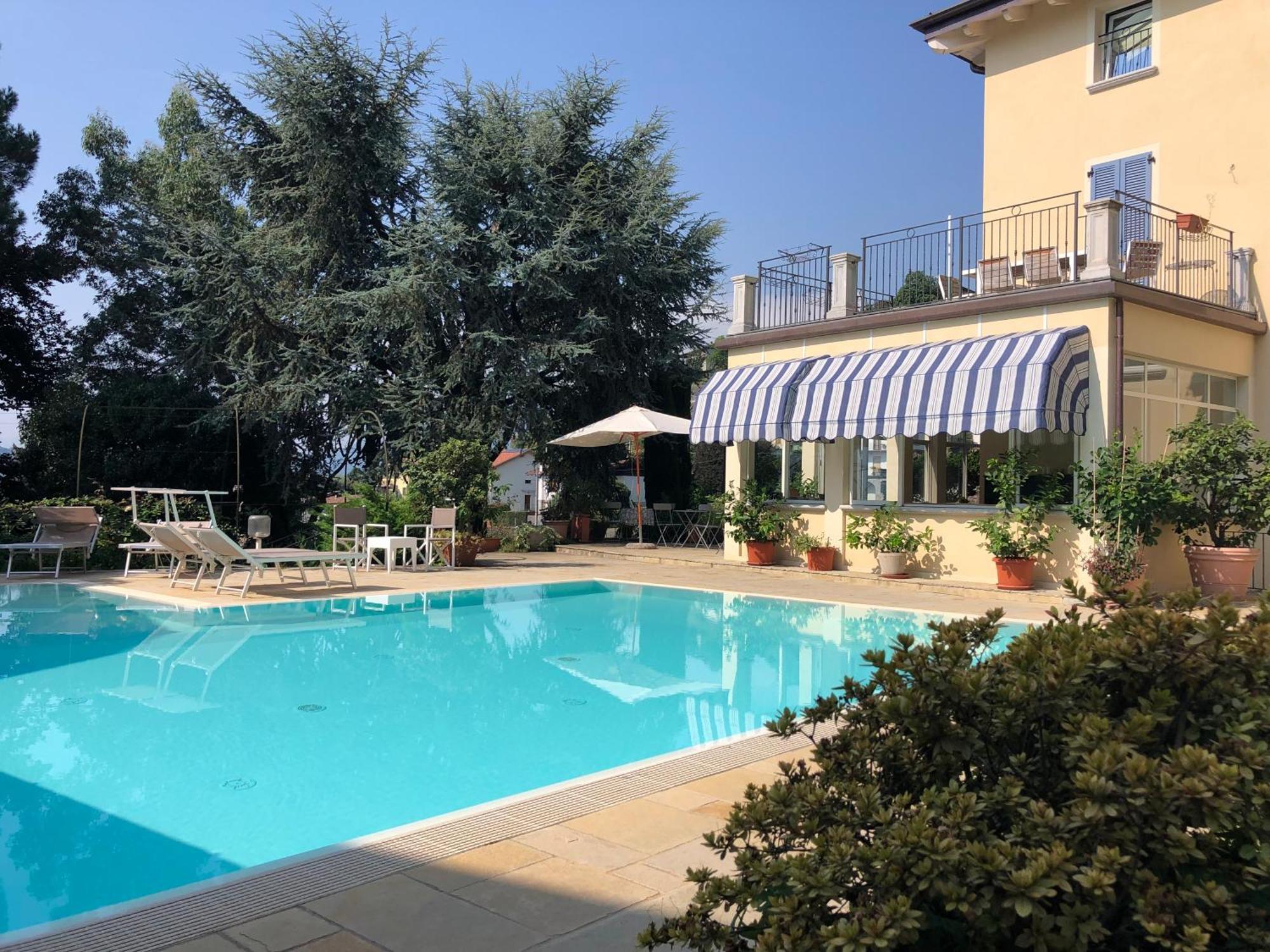 B&B Villa Eden Jacuzzi Pool Домазо Экстерьер фото